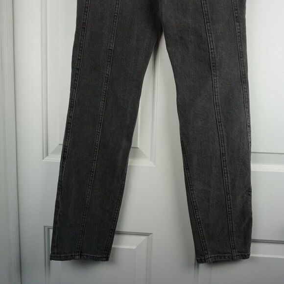 New Good American Seamed Good Classic High Waist Jeans in Black115 size 0/25 - Picture 12 of 15